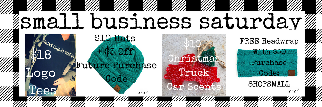 #SHOPSMALL Small Business Saturday Deals