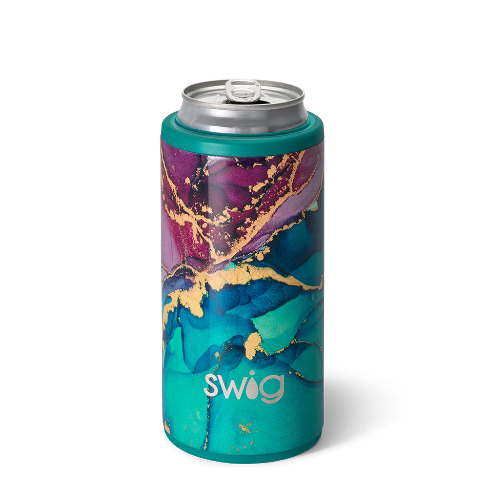 SWIG {GEMSTONE} Skinny Insulated Stainless Steel Can Cooler (12 oz.)