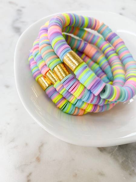 Buytra Bohemian Handmade Rainbow Beads Choker Necklace Candy Color Bead  Women Jewelry - Walmart.com