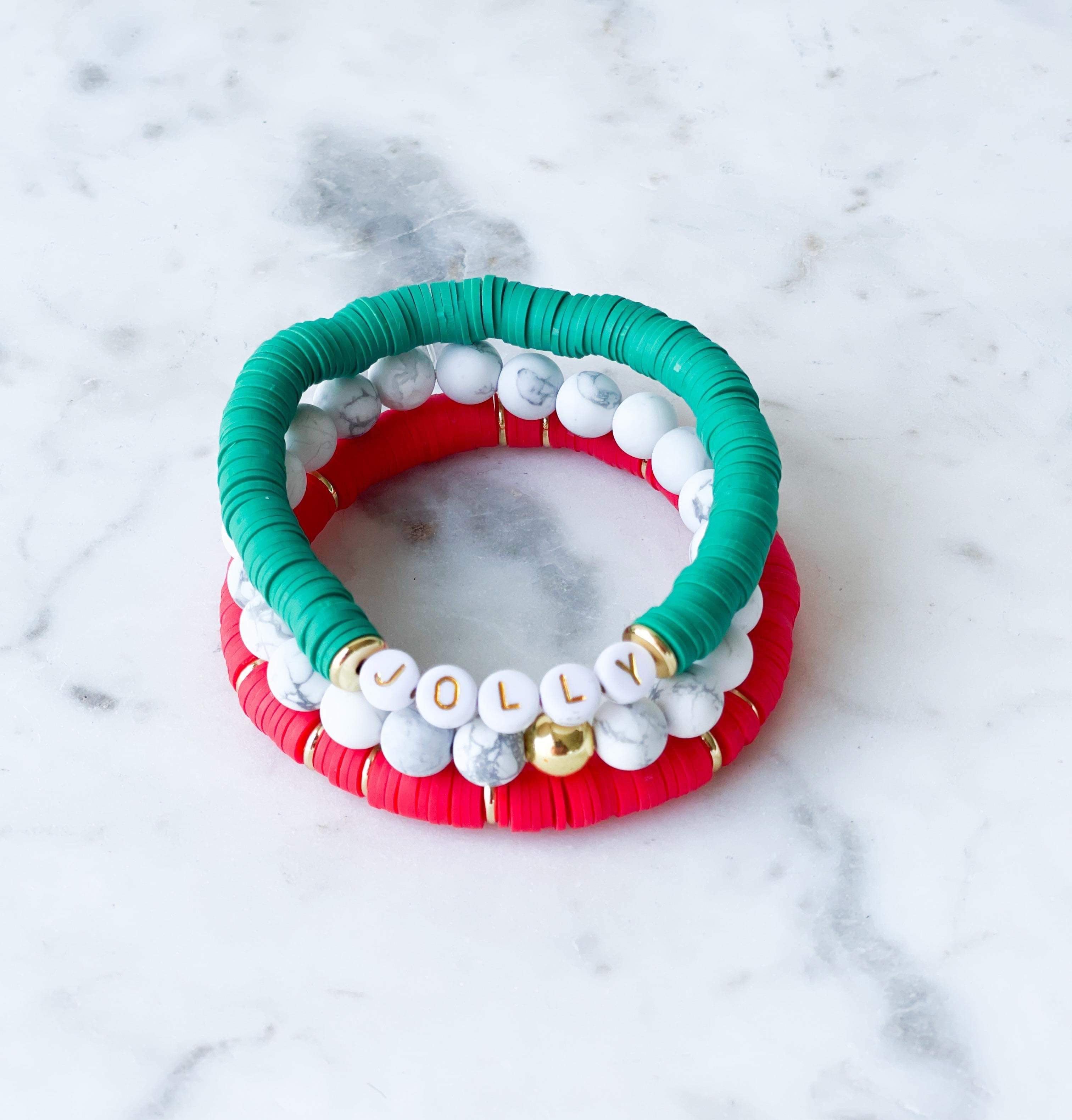 Mia Tia Rainbow {COLOR POP} Heishi Beads Bracelet